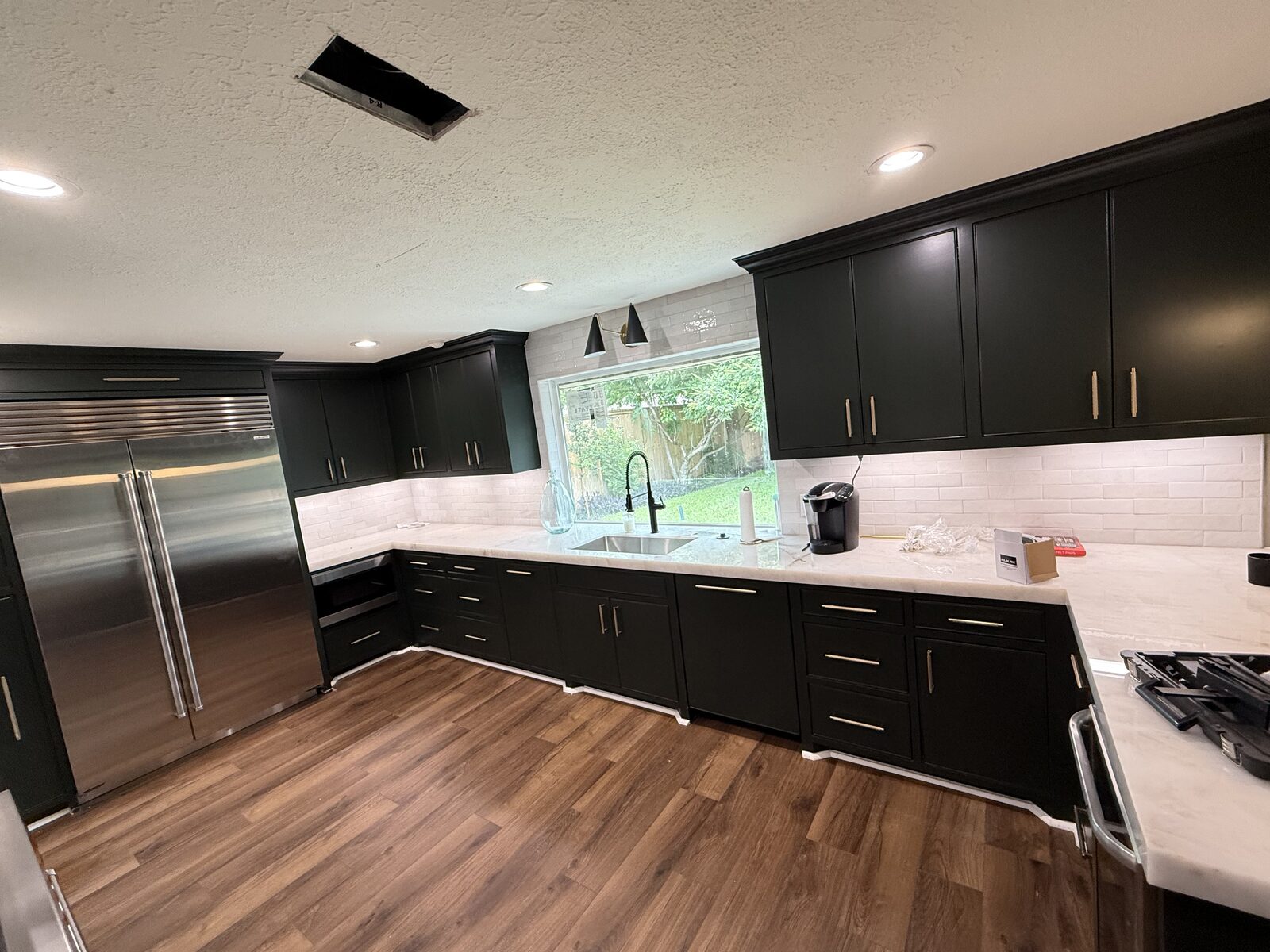 Kitchen cabinetry detail