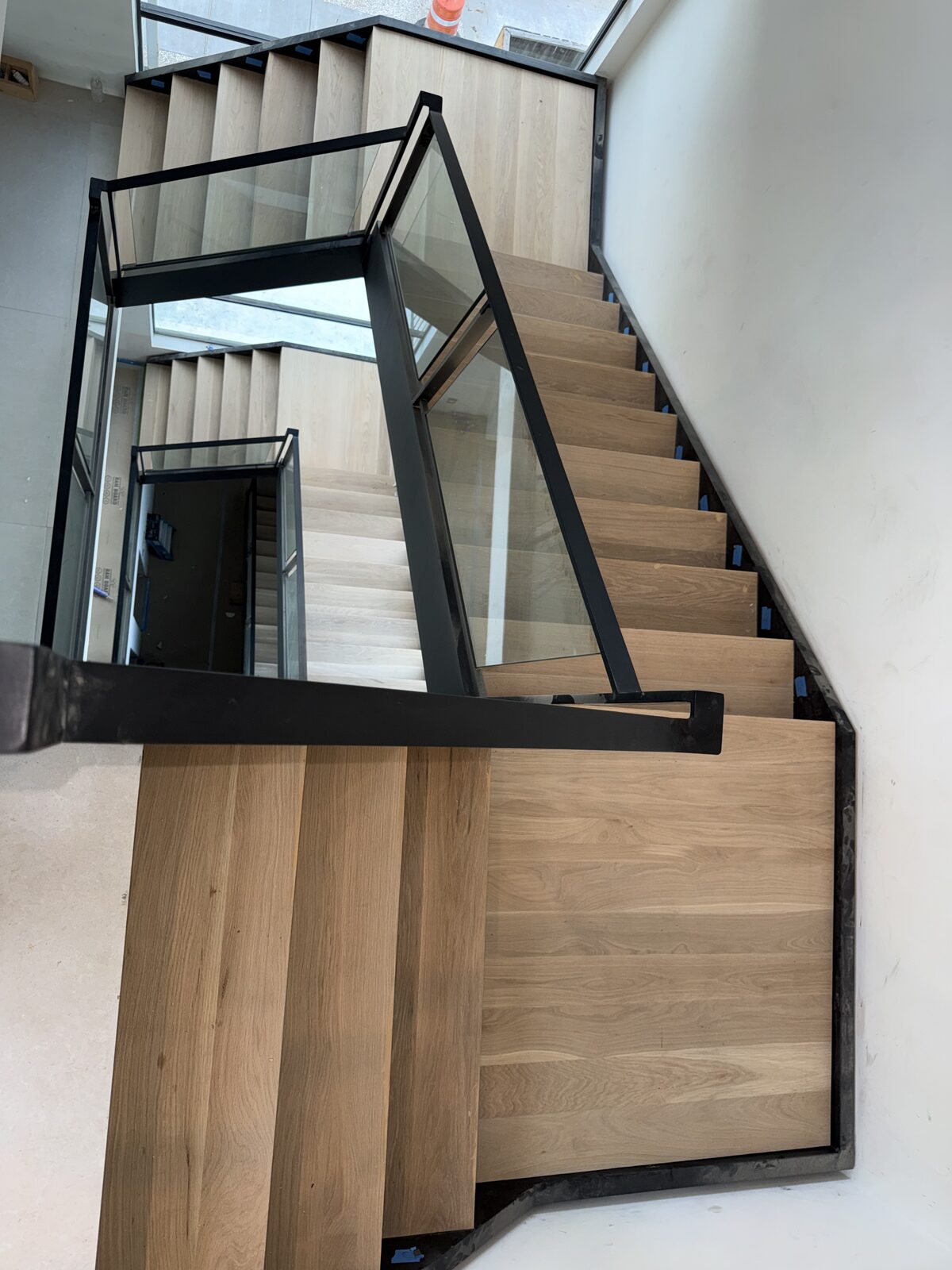 Custom staircase carpentry